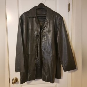 Men's Leather Coat